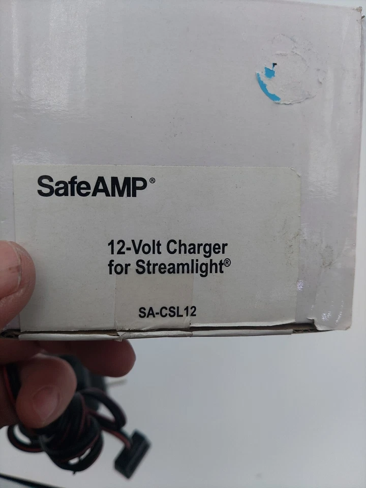12-Volt Charger for Streamlight Rechargeable Flashlights 15-1318-23 - Image 4 of 4
