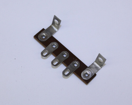 LOT OF 100 1080 HH SMITH CONNECTOR TERMINAL BLOCKS SINGLE ROW