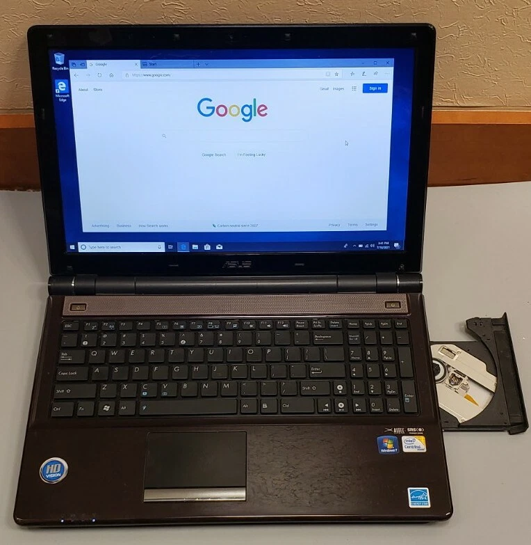 ASUS U50A INTEL 15.6" Core 2 DUO 2.20Ghz 3GB RAM 160GB HDD wifi WEBCAM - Image 4 of 4