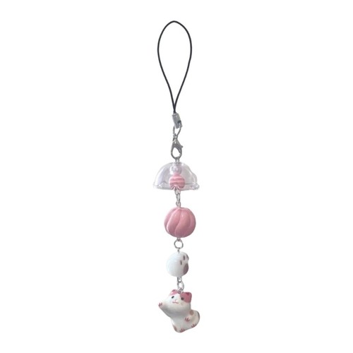 Adorable Lovely Cats Bead Phone Lanyard Accessory for Phones And Cameras - Picture 3 of 10