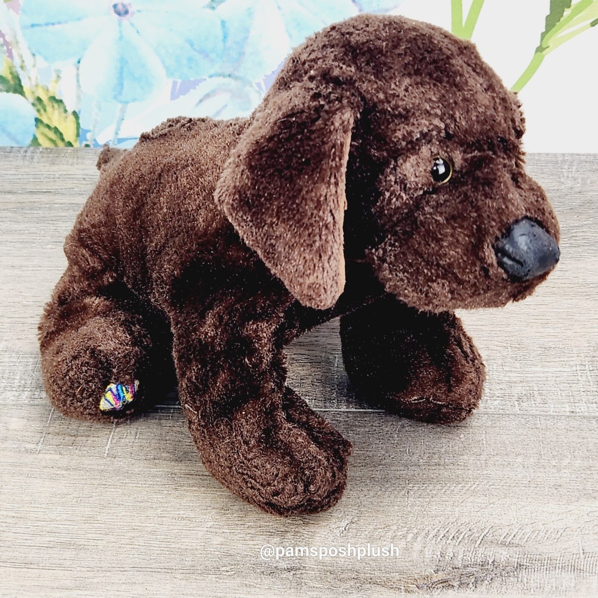 Ganz Webkinz Chocolate Lab HM138 Plush 9
