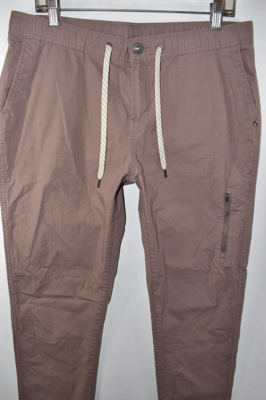 vuori ripstop drawstring zip pocket pants