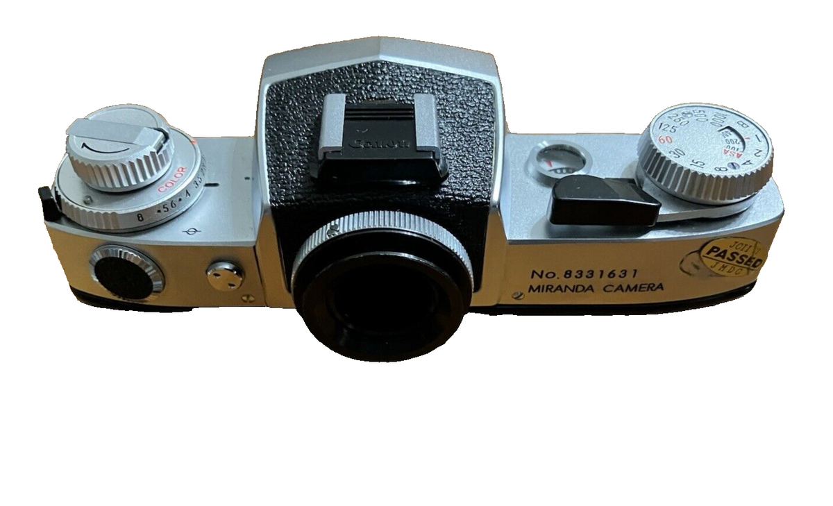 Miranda Sensorex II 35mm Film Camera &Case With Auto 1:2.8 f Lens