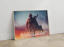 The Mandalorian Poster | Printable Wall Art | Series Poster