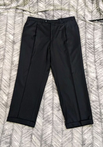 Cremieux Collection 48 R Loro Piana Super 130s Stripe Suit Pants 42 R 39x31 NWT - Picture 11 of 24