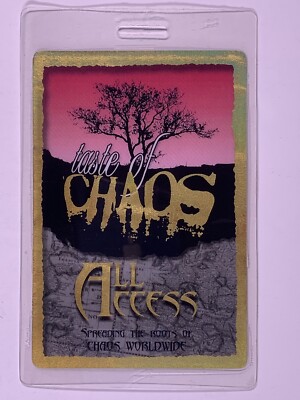 Funeral For A Friend Pass KILLSWITCH ENGAGE Laminate Taste Of Chaos Tour 2005