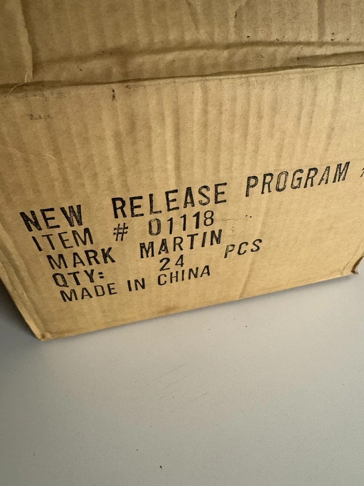 1991 Racing Champions Mark Martin  #6 Nascar Stock Car  - Case of 24 !! - Image 3 of 3