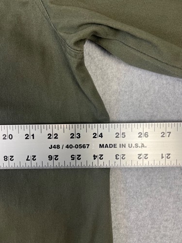 Mossy Oak Shirt Mens L Green Shooting Long Sleeve Button Up Hunting Break Up - Picture 6 of 9