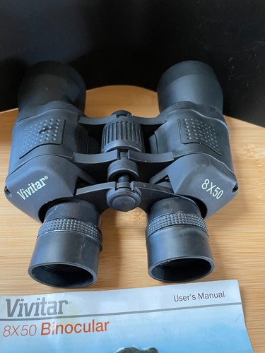 Vivitar 8 X 50 Binocular Model # VIV-CS-850 H Full-Size w/ Manual - Picture 3 of 6