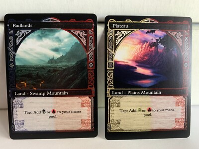 Tropical  デュアルランド Dual Lands Alternate Art Version Underground Sea Tundra Tropical