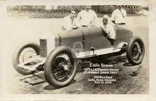 1926 Eddie Hearne Indy 500 automobile race car RPPC Photo Postcard COPY