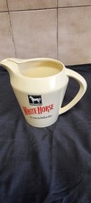 Vintage Wade White Horse Scotch Whisky Jug England Vintage Collectable