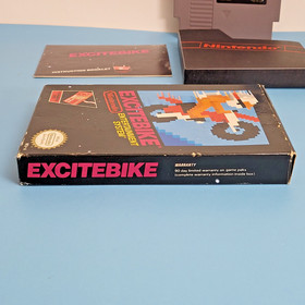 Nintendo NES Excitebike Complete CIB Tested