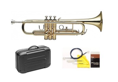 Stagg Bb Trumpet w/ ABS Case + Pro Cleaning Kit