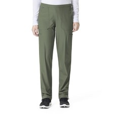 Carhartt Womens' Liberty Straight Leg Scrub Pants - Tall, Olive