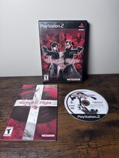 Vampire Night (Sony PlayStation 2, 2001 PS2) Complete CIB Tested W/ Reg Card