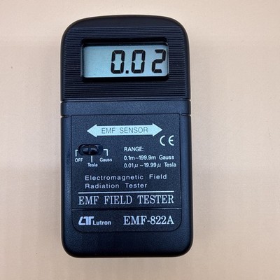 Lutron EMF Field Tester EMF-822A Excellent Working Condition NO BATTERY
