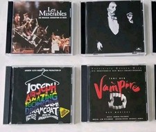7 Musical CD CDs Cats Tanz der Vampire Les Miserables Joseph Stella ...