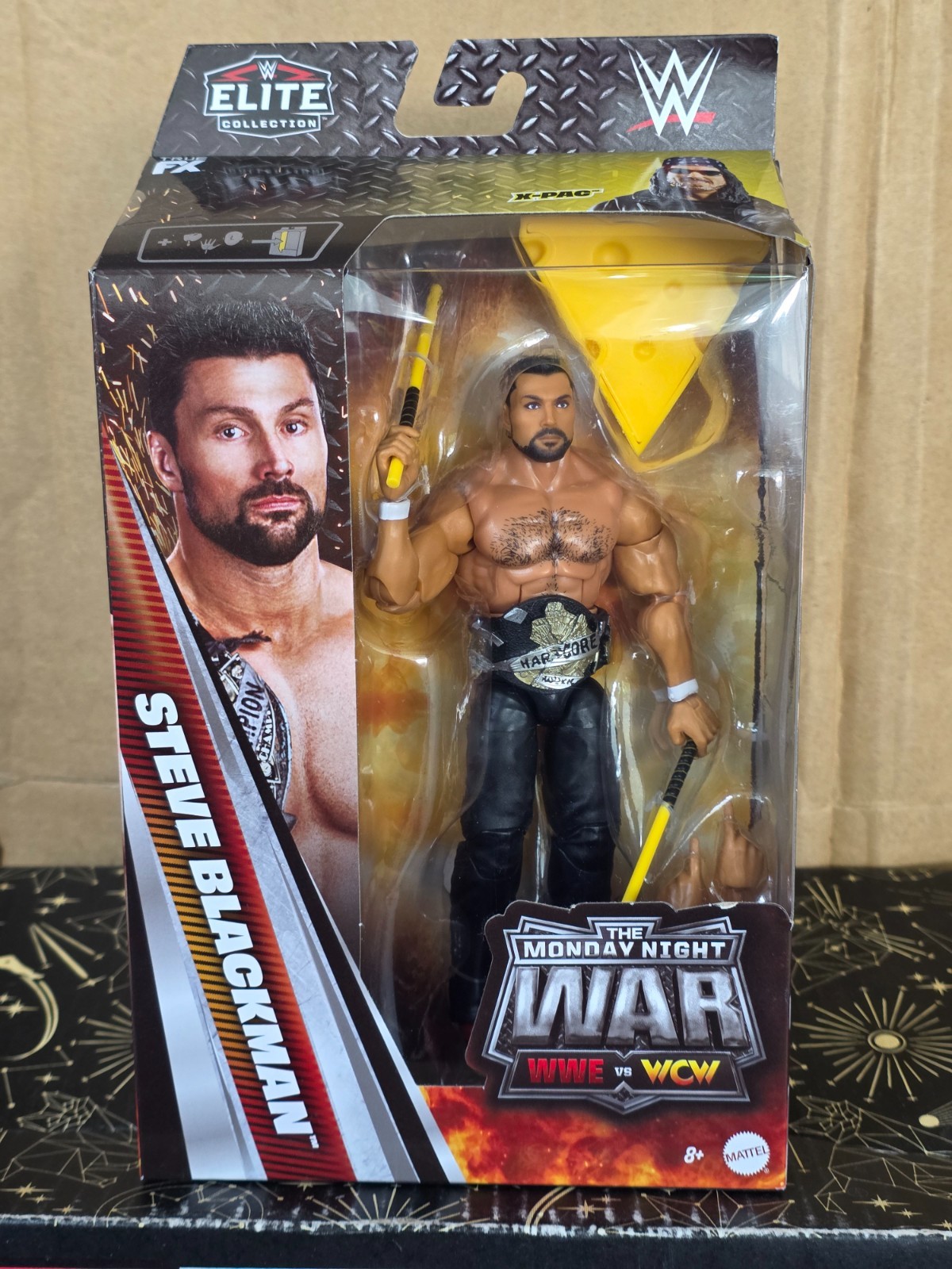 WWE Elite - Monday Night War - Steve Blackman - New - Mattel - Series 10 X-Pac