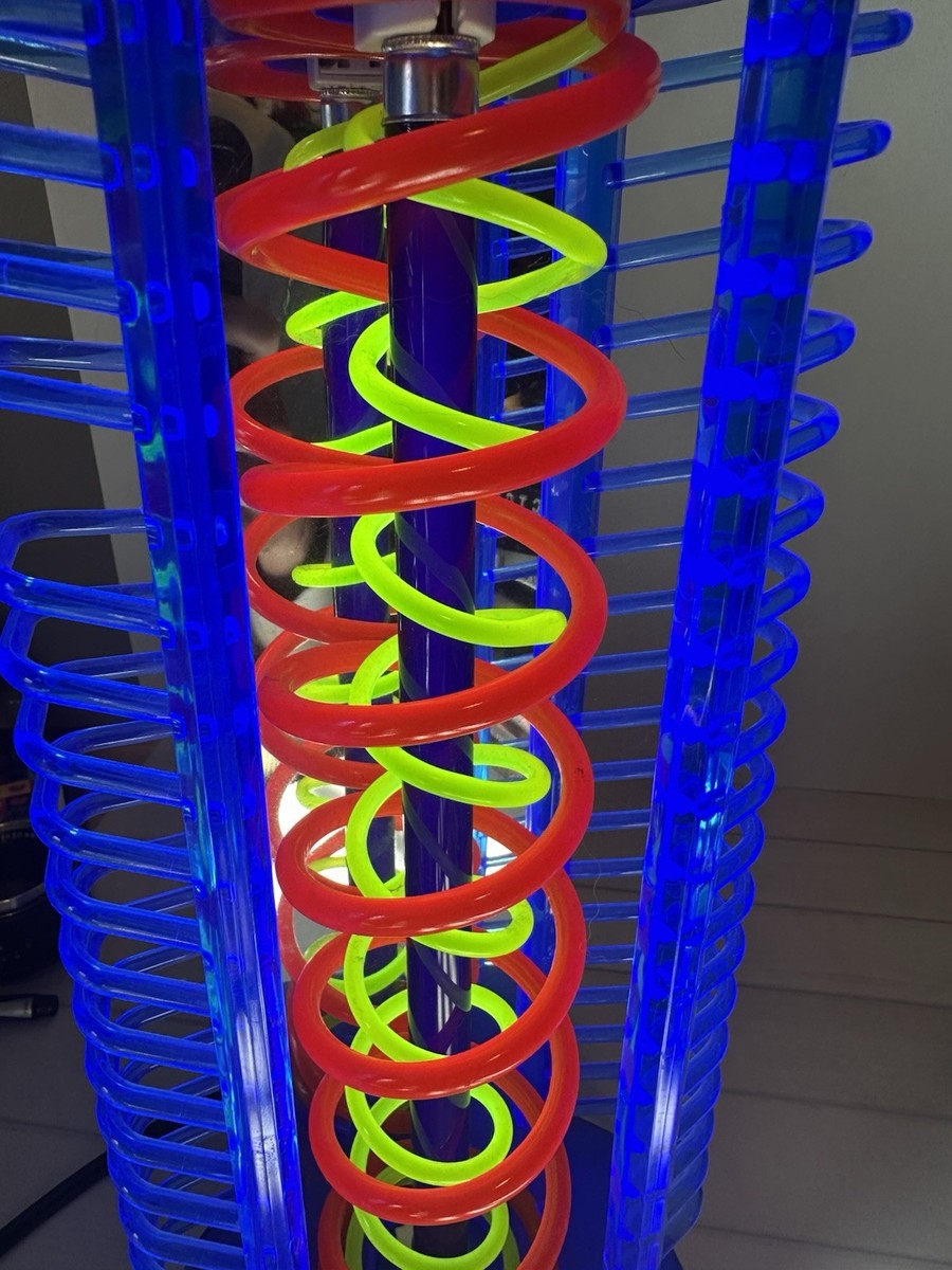 90's ポストモダン CDラック CDタワー ブラック ヴィンテージ Vintage Black Wire CD Tower Rack Stand Holds 30 CDs 19” Tall