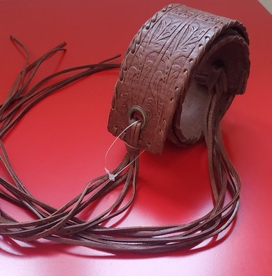 Ralph Lauren Verstellbarer Arbeitsgürtel Vera Pelle Genuine Leather Belt New