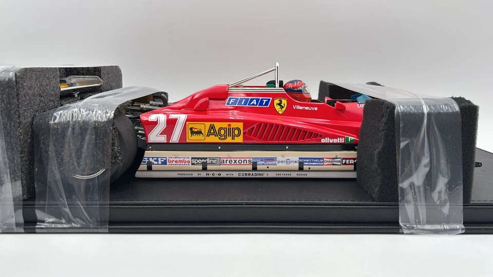  GP1210GWD GP Replicas Ferrari 126 C2 Villeneuve Belgian GP Zolder 1982 1/1 - Immagine 4 di 4
