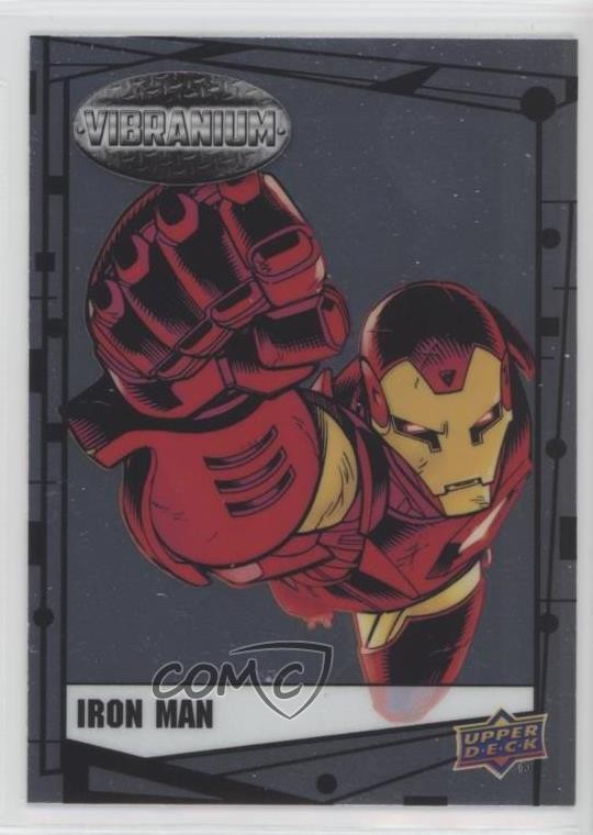 2015 Upper Deck Marvel Vibranium Iron Man #30 0kg8