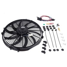 16 12v Slim Thin Push Pull Electric Radiator Fan Thermostat Relay Switch Kit 16 12v Slim Thin Push Pull Electric Radiator Fan Thermostat Relay Switch Kit