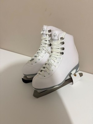 Jackson 150 Ultima Mark 1 Ice Skates 8 1/3 Size 2 White 