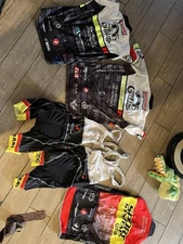 Medium CASTELLI And Pactimo Kit Jersey Bib Vest Long Sleeve Mens 6 Piece lot