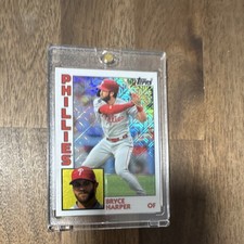 2019 Topps Update Silver Pack - 1984 Topps Baseball Chrome Bryce Harper #T84U-32