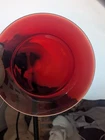 Anchor Hocking Royal Ruby Red Set Of 7 Glass Dinner Plates 9” Vintage