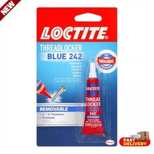 Threadlocker Blue 242 - Removable Thread Lock Glue for Nuts, Bolts, & Fasteners,