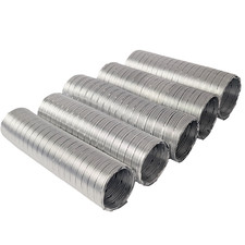 40mm 45mm 50mm 55mm 60mm Duct Pipe Air Engine Intake Aluminium Ducting Pipe Hose