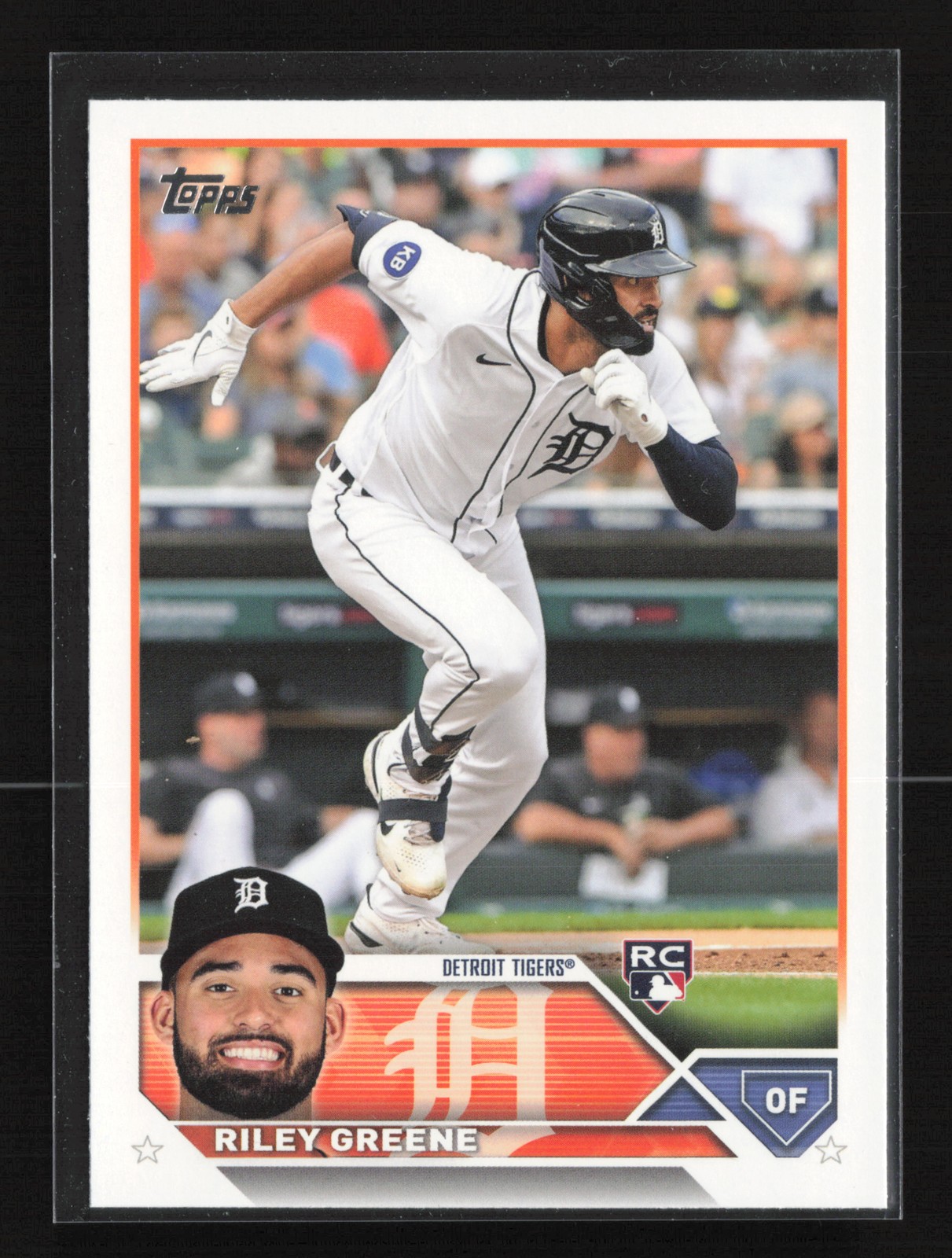 2023 Topps #31 Riley Greene Rookie Variations Detroit Tigers