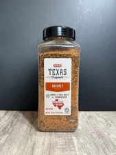 Brisket Rub Spice Blend  - H-E-B BBQ Texas Originals - Texas Size Pack - 28 oz