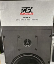 MTX Audio Musica Series IWM620 6.5” 2-Way In-Wall Speakers
