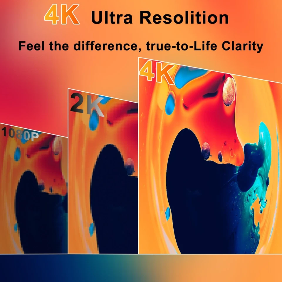 4K Portable Monitor, 15.6 Inch Screen Extender 3240×2160 UHD, 500 Nits 100% s... - Image 3 of 4