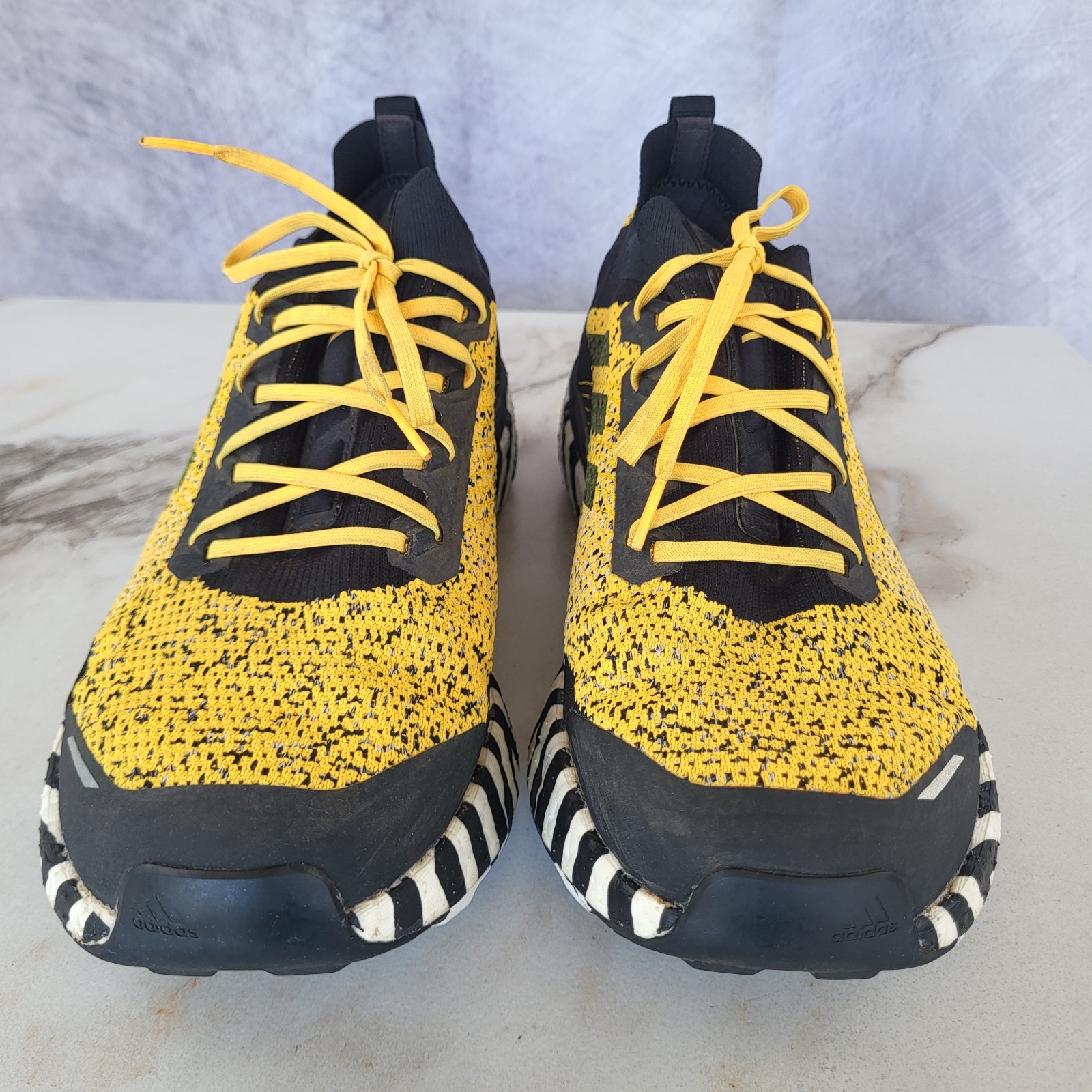 SAOLA Adidas Terrex x Parley Solar G Scarpe da Ginnastica Uomo 12 Nero Giallo