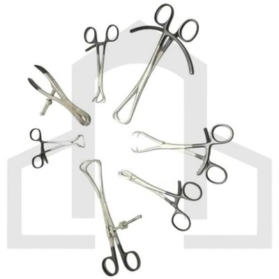 Orthopedic Bone Reduction Forceps Bone Holding Surgical Instruments 7 Pcs Set