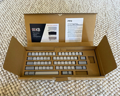 PFU HHKB White/Gray Keycap Set
