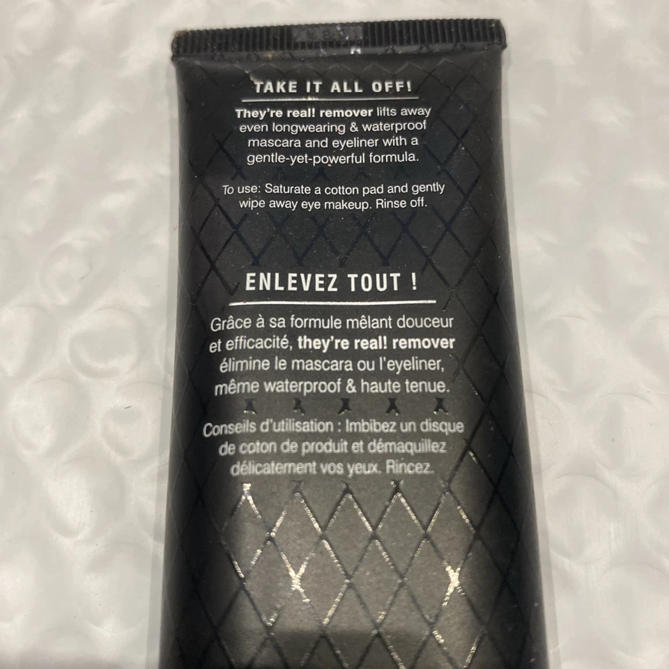 Benefit THEY’RE REAL Mascara, Eyeliner Makeup Remover *NEW SEALED 1.7 Oz Tube - Image 3 of 3