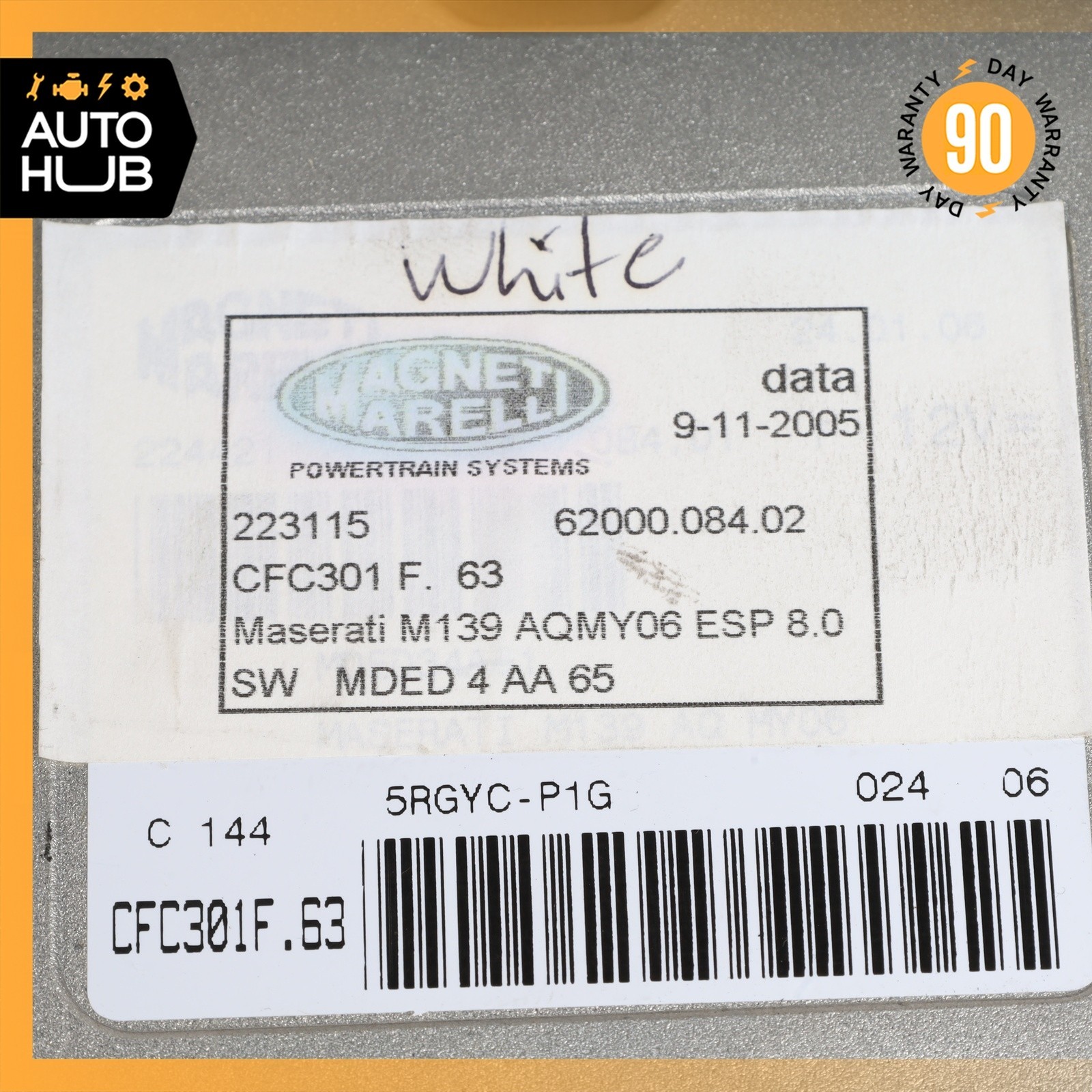 Maserati Quattroporte Transmission control module