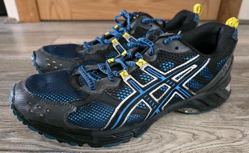 Scarpe da ginnastica Asics Gel Venture 9 blu run trail taglia UK 9 5