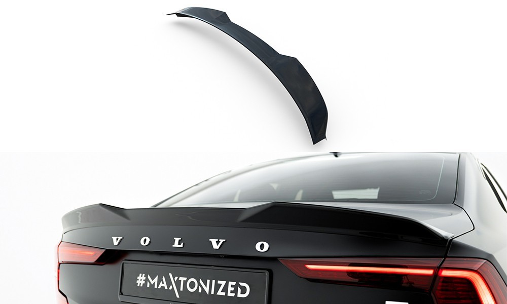 Spoiler Cap 3D Maxton Volvo S60 R-Design Mk3 extension becquet de coffre