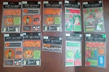 Soft Spoken Embellishments Lot Halloween Christmas by Me&My Big Ideas       /684