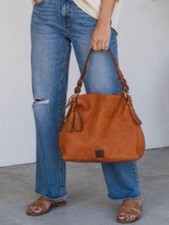 Borsa hobo Dooney & Bourke fiorentina con tracolla intrecciata