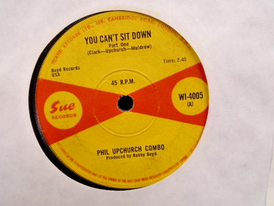 PHIL UPCHURCH COMBO '' YOU CAN`T SIT DOWN '' Or. UK SUE   EX+ COND.