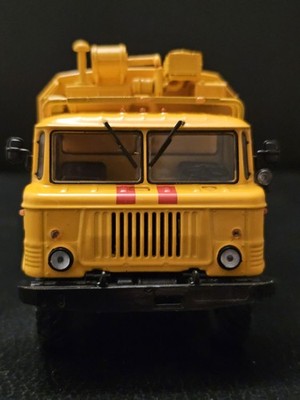 model of the car GAZ - 66 KUNG K - 66 emergency service auto history blister