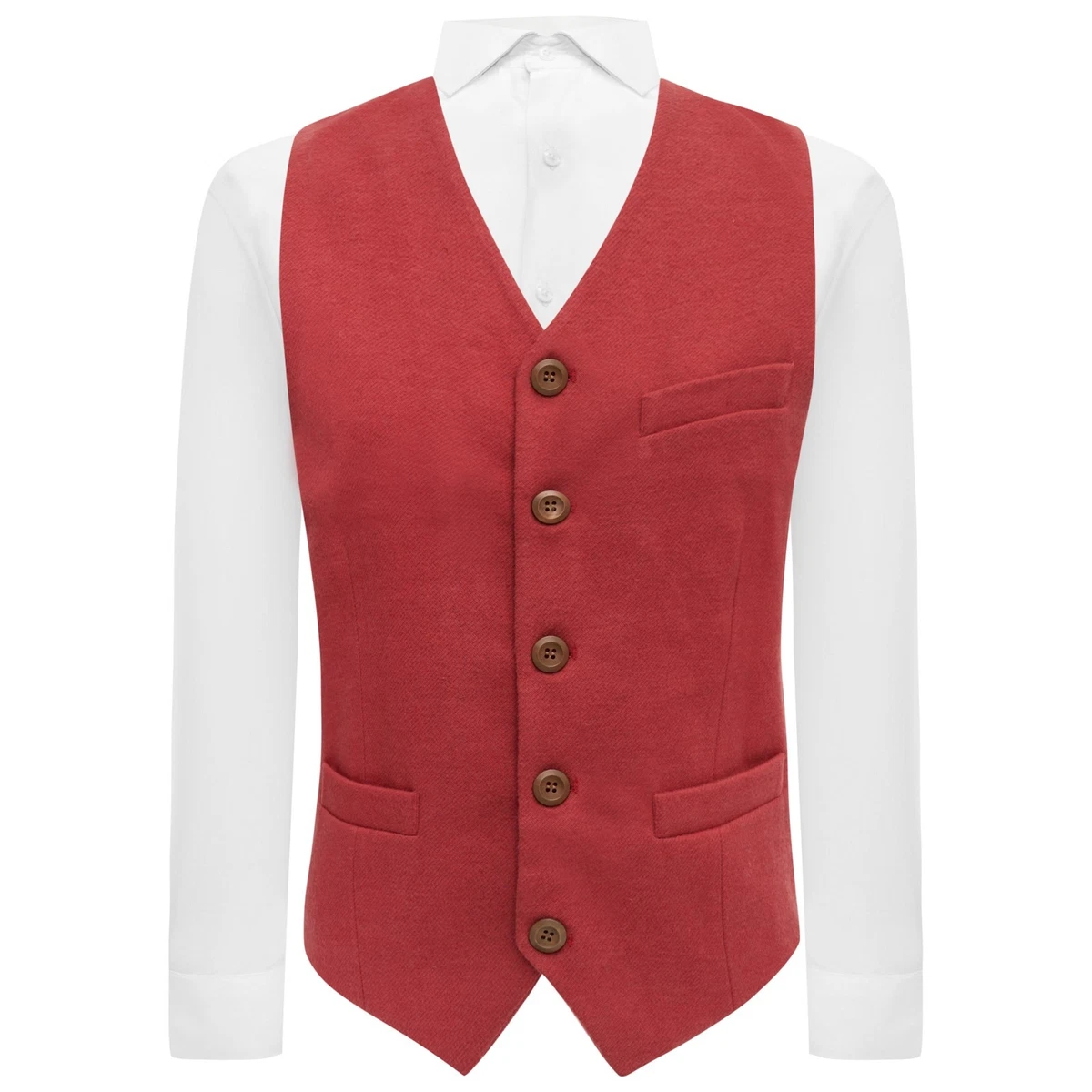 HERREN HOCHZEITSWESTE MIT Plastron Und Einstecktuch EUR